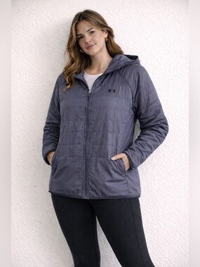 Under Armour Storm Puffer Hooded Jacket | Women’s Large